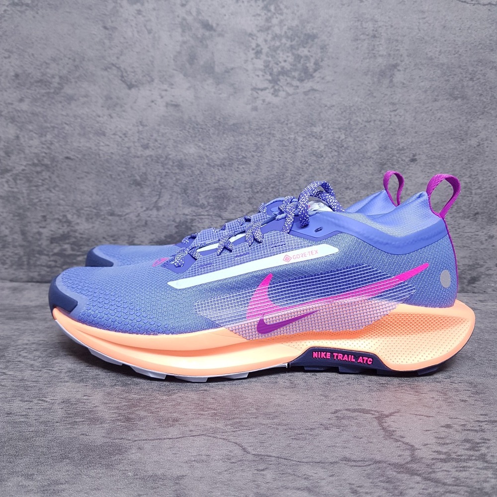 NIKE Pegasus Trail 5 GTX Running Shoes Womens 12 Mens 10.5 Sapphire Pink